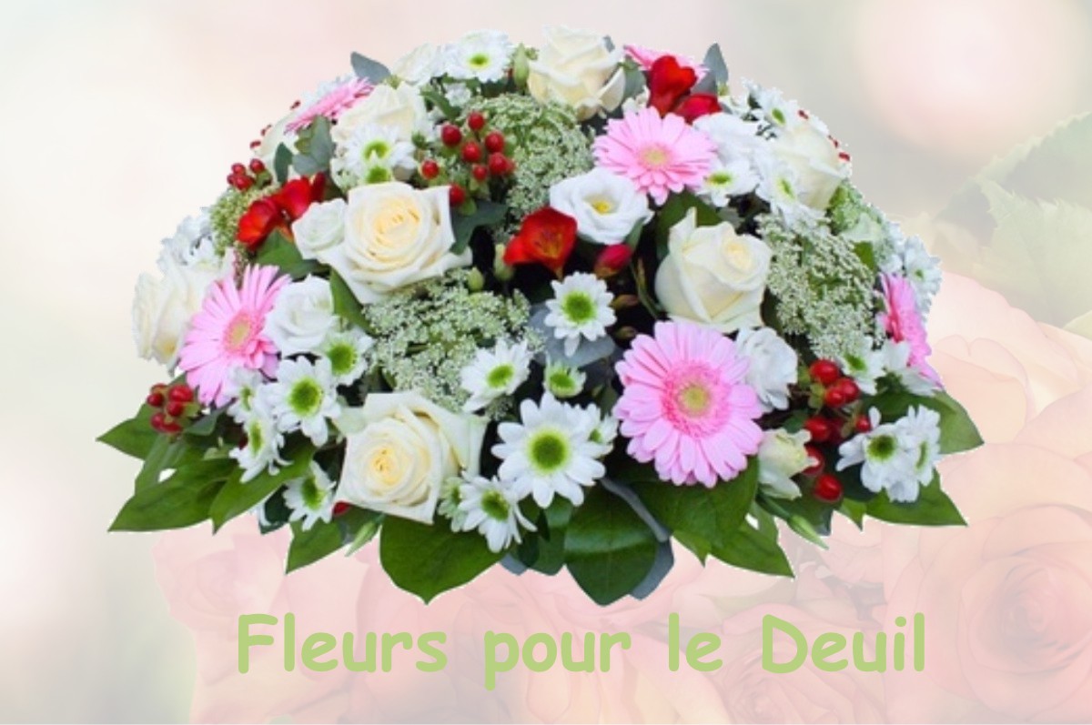fleurs deuil PAIZAY-LE-TORT